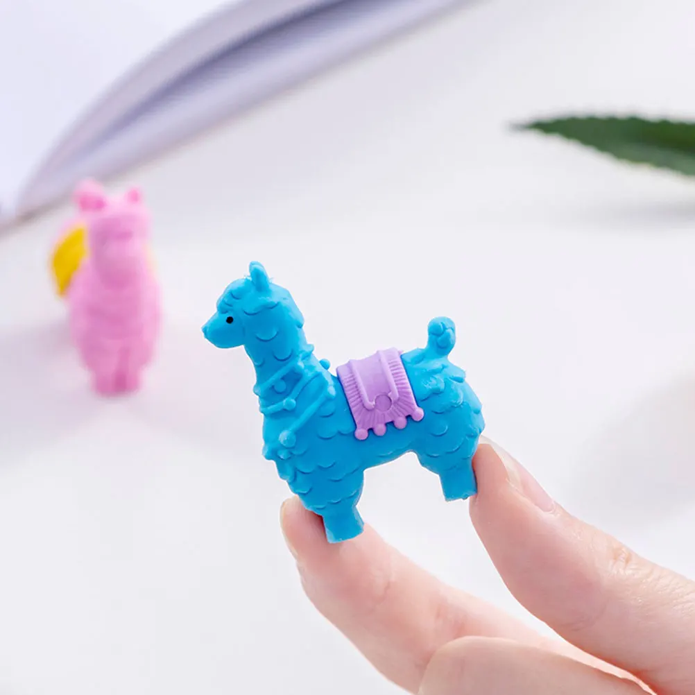 16 Pcs Cartoon Eraser Adorable Alpaca TPR Material Kids School Supplies Cute Mini Model Toy Gift Idea Bright Color Children Fun
16 Pcs Cartoon Eraser Adorable Alpaca TPR Material Kids School Supplies Cute Mini Model Toy Gift Idea Bright Color Children Fun