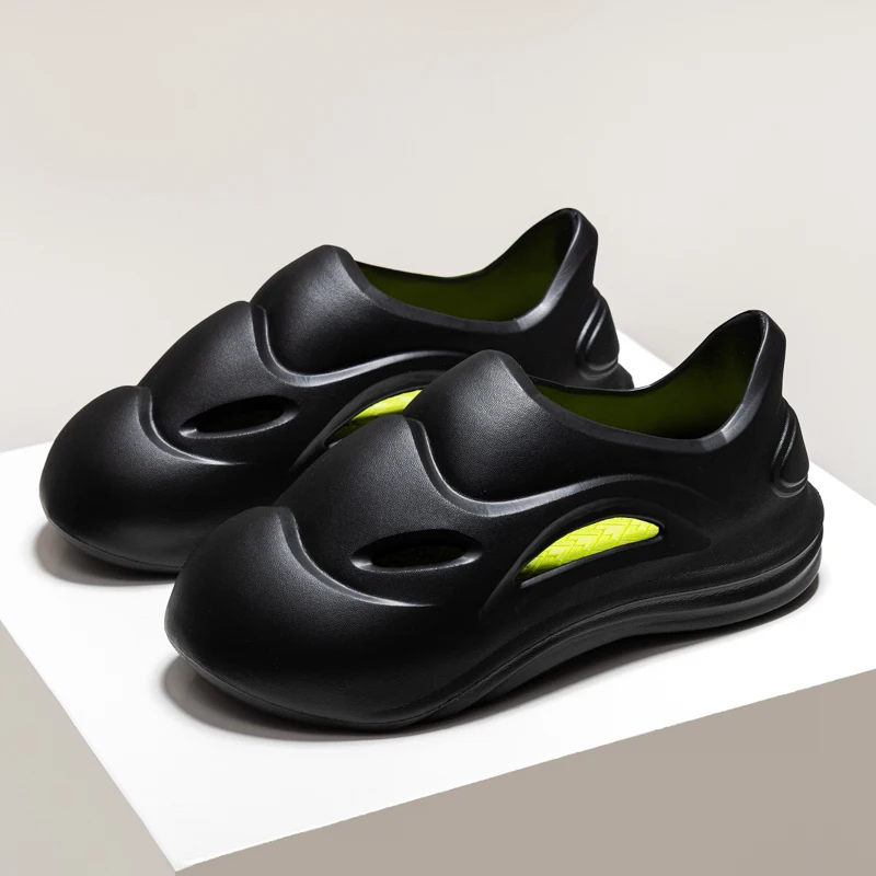 Men Slippers Outdoor Non Slip Beach Light Weight Sandals Summer Thick Sole Breathable Shoe Large Sizes 36-45 Leisure Garden Shoe
Men Slippers Outdoor Non Slip Beach Light Weight Sandals Summer Thick Sole Breathable Shoe Large Sizes 36-45 Leisure Garden Shoe