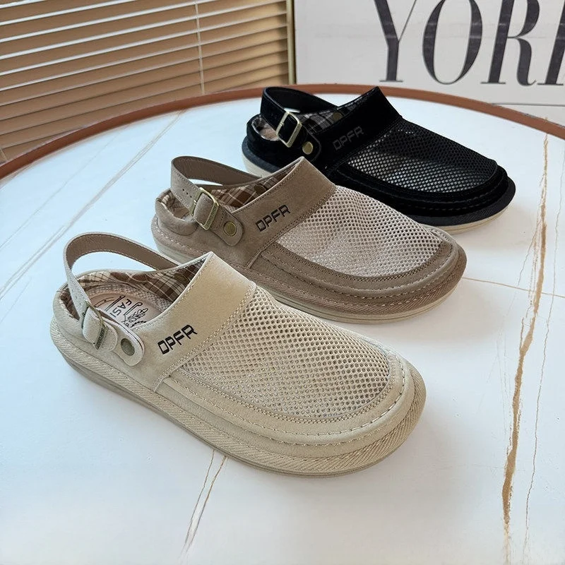 Comfortable Breathable Mesh Outdoor Men's Summer Fashion Anti-Slip High Comfort Slippers Sandals Slip-Resistant Casual Shoes
Comfortable Breathable Mesh Outdoor Men's Summer Fashion Anti-Slip High Comfort Slippers Sandals Slip-Resistant Casual Shoes