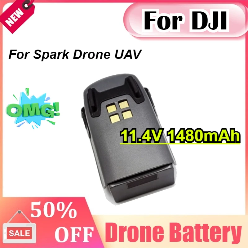 For DJI Spark Drone UAV Upgraded Drone Battery High Quality Replacement Flight Batteries 11.4V 1480mAh
For DJI Spark Drone UAV Upgraded Drone Battery High Quality Replacement Flight Batteries 11.4V 1480mAh
