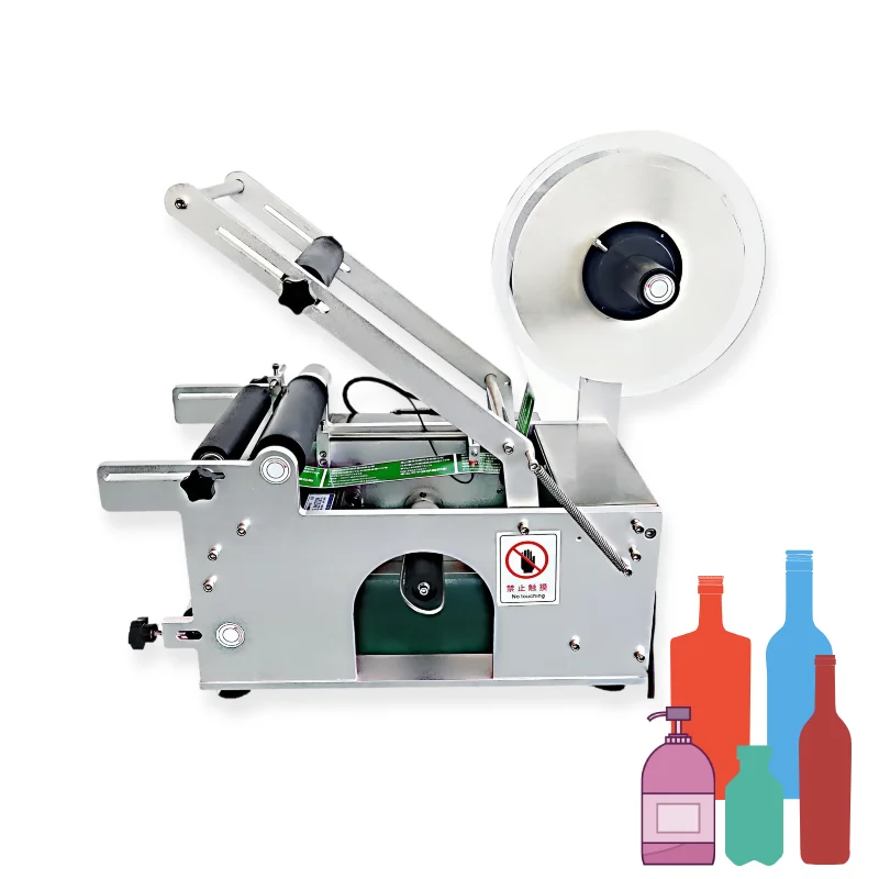 Manual Sticker Labeling Machine for Round Glass Plastic Bottle With Adhesive Label by Pressing Handle to Do Labeling
Manual Sticker Labeling Machine for Round Glass Plastic Bottle With Adhesive Label by Pressing Handle to Do Labeling