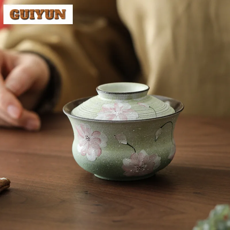 115 мл ручная роспись цветов Gaiwan Boutique чайная варенька бытовая чайная миска с крышкой комплект чайник крышка миска коллекция посуды для напитков
115 мл ручная роспись цветов Gaiwan Boutique чайная варенька бытовая чайная миска с крышкой комплект чайник крышка миска коллекция посуды для напитков