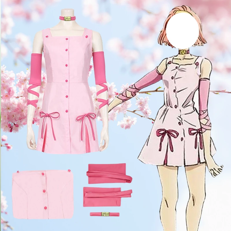 Anime Sugimoto Cosplay Costume Reimi Pink Bow Tie Dress Role Play Outfit Full Set for Women Girls Halloween Carnival Party
Anime Sugimoto Cosplay Costume Reimi Pink Bow Tie Dress Role Play Outfit Full Set for Women Girls Halloween Carnival Party