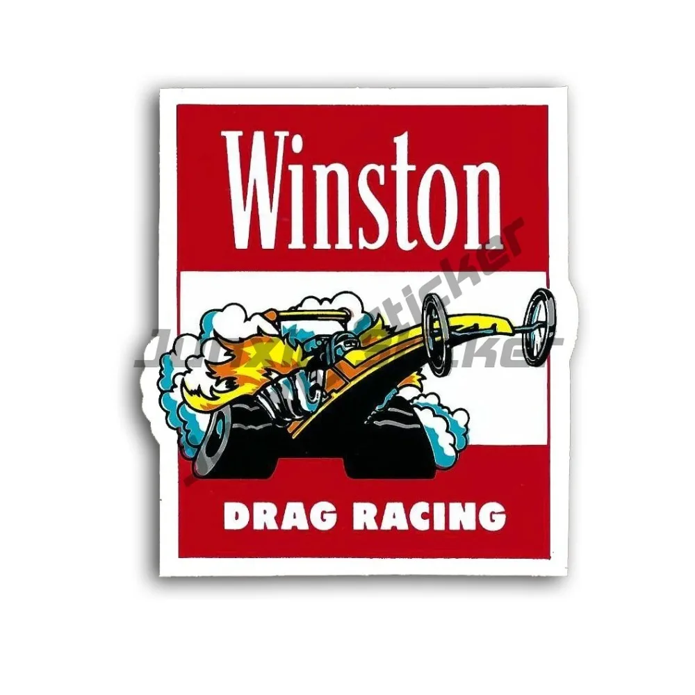 Winston Drag Racing Decal Sticker Hot Rod, Nhra, Gasser, Scratch-proof Decals Motorcycle Complect Ebike Sticker Camping
Winston Drag Racing Decal Sticker Hot Rod, Nhra, Gasser, Scratch-proof Decals Motorcycle Complect Ebike Sticker Camping