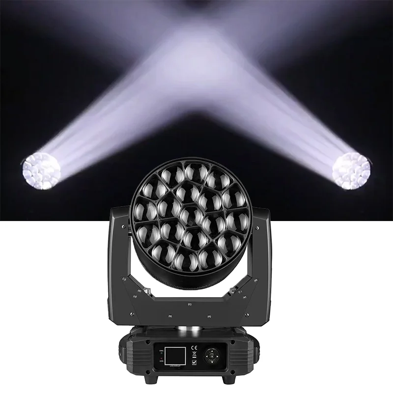 AOPU RGBW 19x15w LED Bee Eye Light Strobe Zoom Effect 4in1 Moving Head Stage Light Beam for KTV Nightclub Party Disco
AOPU RGBW 19x15w LED Bee Eye Light Strobe Zoom Effect 4in1 Moving Head Stage Light Beam for KTV Nightclub Party Disco