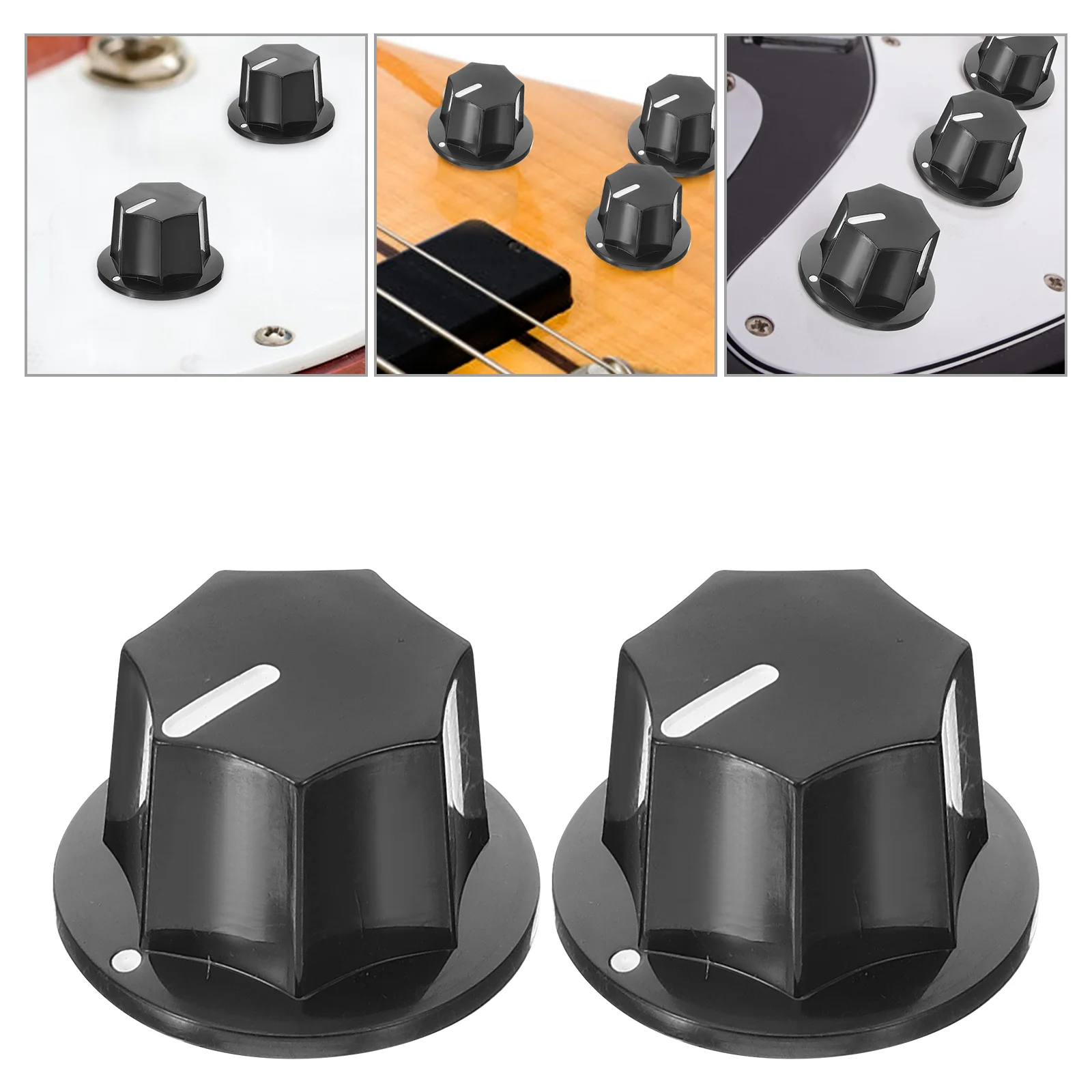 10 Pcs Electric Guitar Knob Volume Tone Control Caps Potentiometer Instrument Knobs
10 Pcs Electric Guitar Knob Volume Tone Control Caps Potentiometer Instrument Knobs