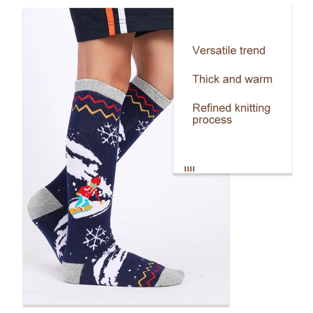 Children Sport Sock Cartoon Print Cotton Soft Warm Outdoor Long Socks for Skiing Hiking Camping Boy Wear-Resistant Sock Stocking
Children Sport Sock Cartoon Print Cotton Soft Warm Outdoor Long Socks for Skiing Hiking Camping Boy Wear-Resistant Sock Stocking