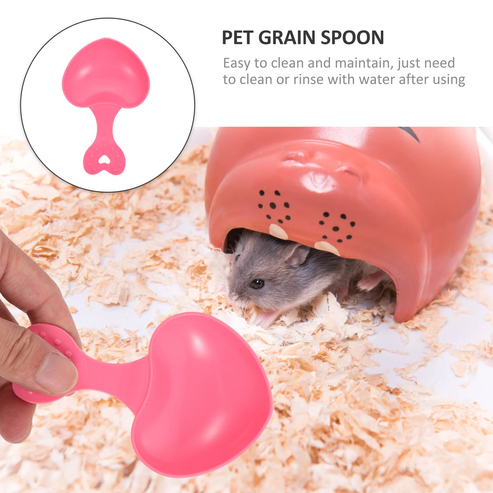 10pcs Plastic Small Pet Food Scoop For Hamster Reptile Dog Feeding Grain Holder Cute Shape Easy Clean Pet Supply
10pcs Plastic Small Pet Food Scoop For Hamster Reptile Dog Feeding Grain Holder Cute Shape Easy Clean Pet Supply