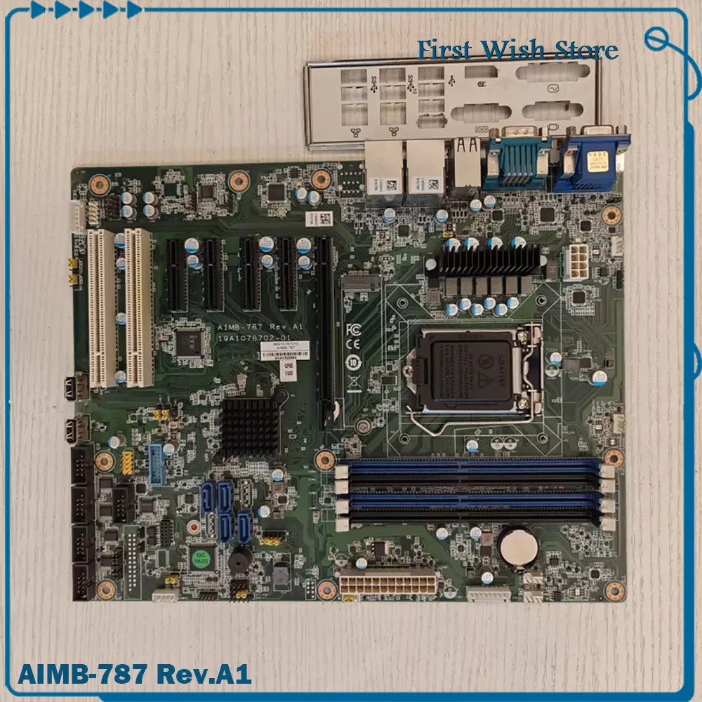 Dual Network Port Industrial Control Motherboard AIBM-787 Rev. A1
Dual Network Port Industrial Control Motherboard AIBM-787 Rev. A1