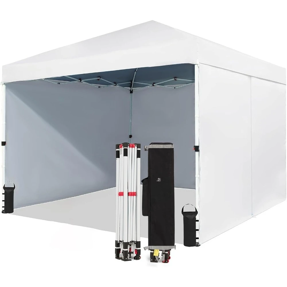 10X10 Commercial Instant Canopy Pop Up Tent with Center Lock, 300D Fabric, 4 Sidewalls, Sto'N Go Bag, Outdoor Canopy
10X10 Commercial Instant Canopy Pop Up Tent with Center Lock, 300D Fabric, 4 Sidewalls, Sto'N Go Bag, Outdoor Canopy