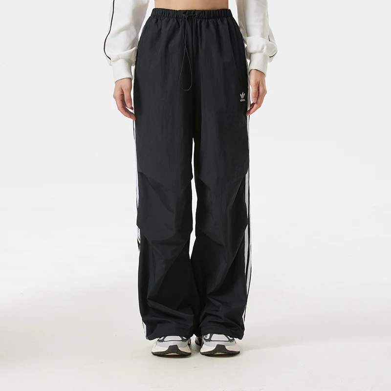 Adidas Originals Women's Sports Parachute Pants Loose Breathable Casual Pants Fitness Straight-Leg Long Pants Kf9615
Adidas Originals Women's Sports Parachute Pants Loose Breathable Casual Pants Fitness Straight-Leg Long Pants Kf9615