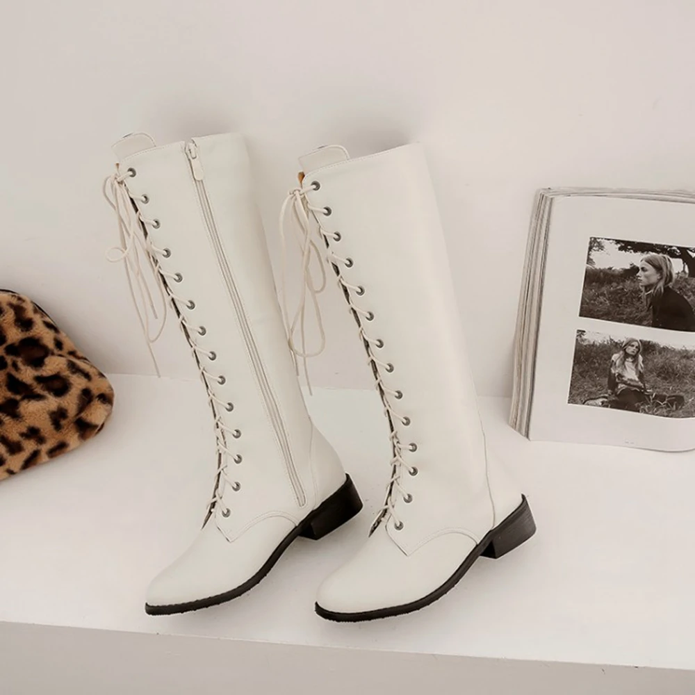 Botas De Mujer 2023 Big Size 54 Knee High Boots Women Med Heels Platform Zipper Cross Strap Autumn Winter Plush Warm Boots 20-18
Botas De Mujer 2023 Big Size 54 Knee High Boots Women Med Heels Platform Zipper Cross Strap Autumn Winter Plush Warm Boots 20-18