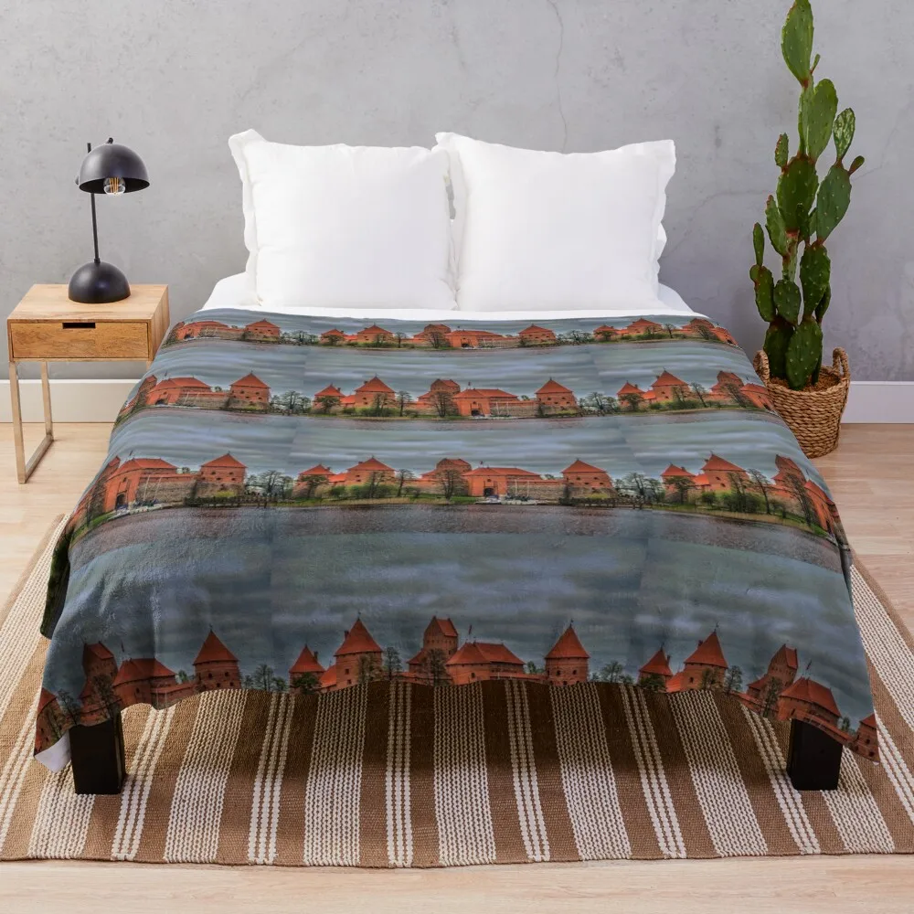 Lithuania. Trakai Island Castle. Throw Blanket Moving Fashion Sofas Plaid on the sofa Blankets
Lithuania. Trakai Island Castle. Throw Blanket Moving Fashion Sofas Plaid on the sofa Blankets