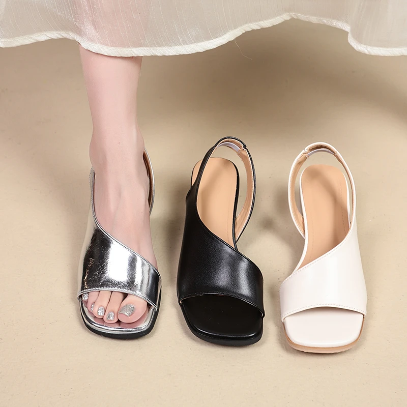Summer New Slip-On Square-Toe High Heels Fashion Soft-Sole Non-Slip Block Heel Sandals
Summer New Slip-On Square-Toe High Heels Fashion Soft-Sole Non-Slip Block Heel Sandals