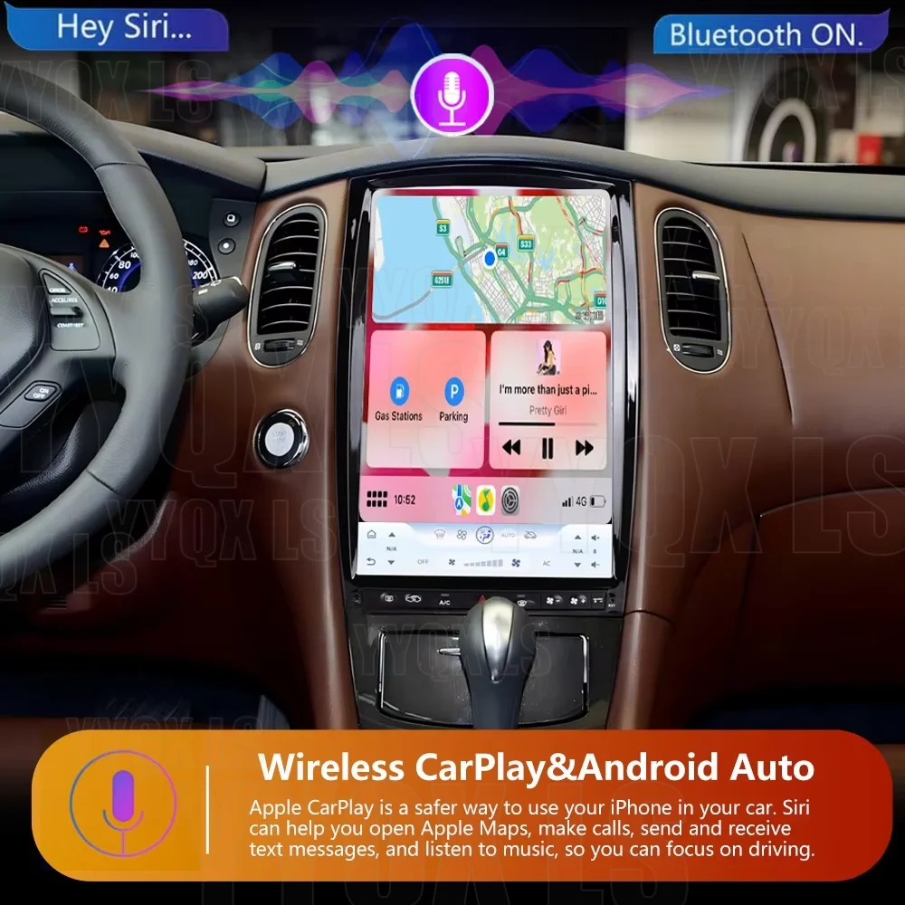 Car Radio For Infiniti EX25 E35 EX37 EX30D 2008-2013 QX50 2013-2016 Vertical Screen GPS Navigation Car Multimedia Player WiFi BT
Car Radio For Infiniti EX25 E35 EX37 EX30D 2008-2013 QX50 2013-2016 Vertical Screen GPS Navigation Car Multimedia Player WiFi BT