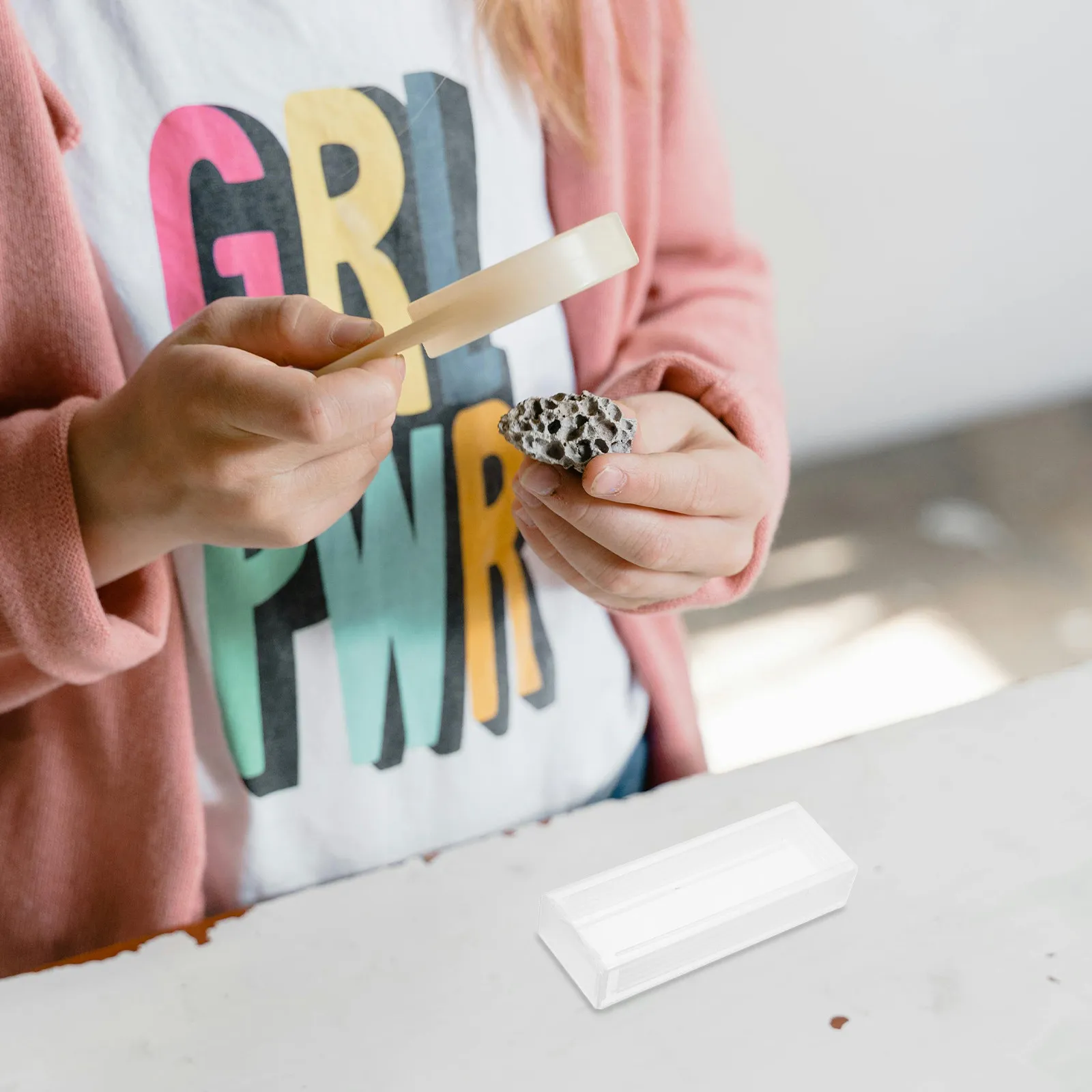 Plastic Microscope Transparent Rectangle Holder Secure Slide Storage Laboratory Equipment Organizer for Research and
Plastic Microscope Transparent Rectangle Holder Secure Slide Storage Laboratory Equipment Organizer for Research and