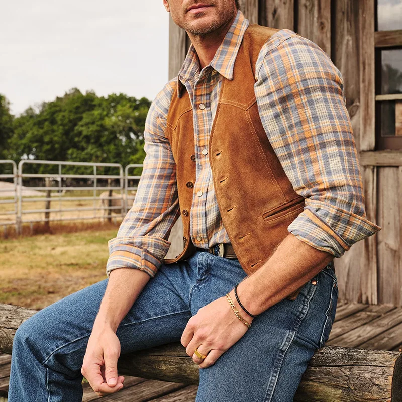 2025 Autumn Winter New Style Men's Casual Turn-Down Collar Vest Slim Fit Waistcoat Men's Jacket Coat
2025 Autumn Winter New Style Men's Casual Turn-Down Collar Vest Slim Fit Waistcoat Men's Jacket Coat