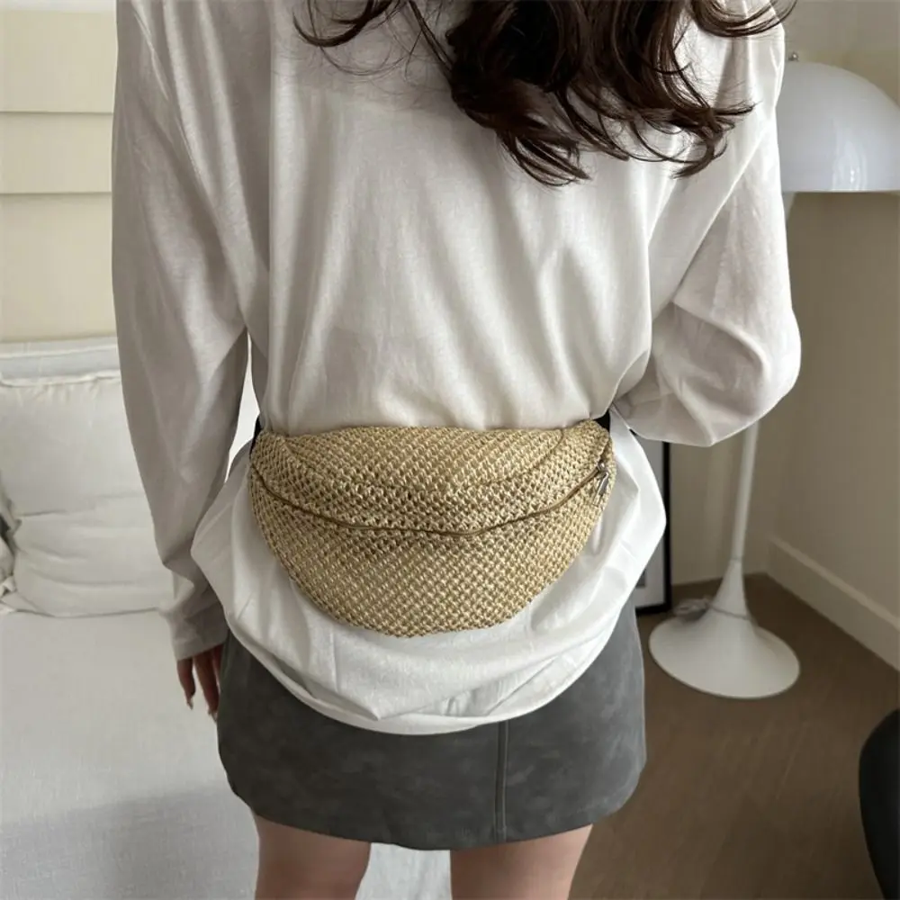 Half Moon Straw Woven Bag Pocket Phone Bag Large Capacity Woven Handbag Portable Phone Holder Adjustable Sports Pouch Hiking
Half Moon Straw Woven Bag Pocket Phone Bag Large Capacity Woven Handbag Portable Phone Holder Adjustable Sports Pouch Hiking