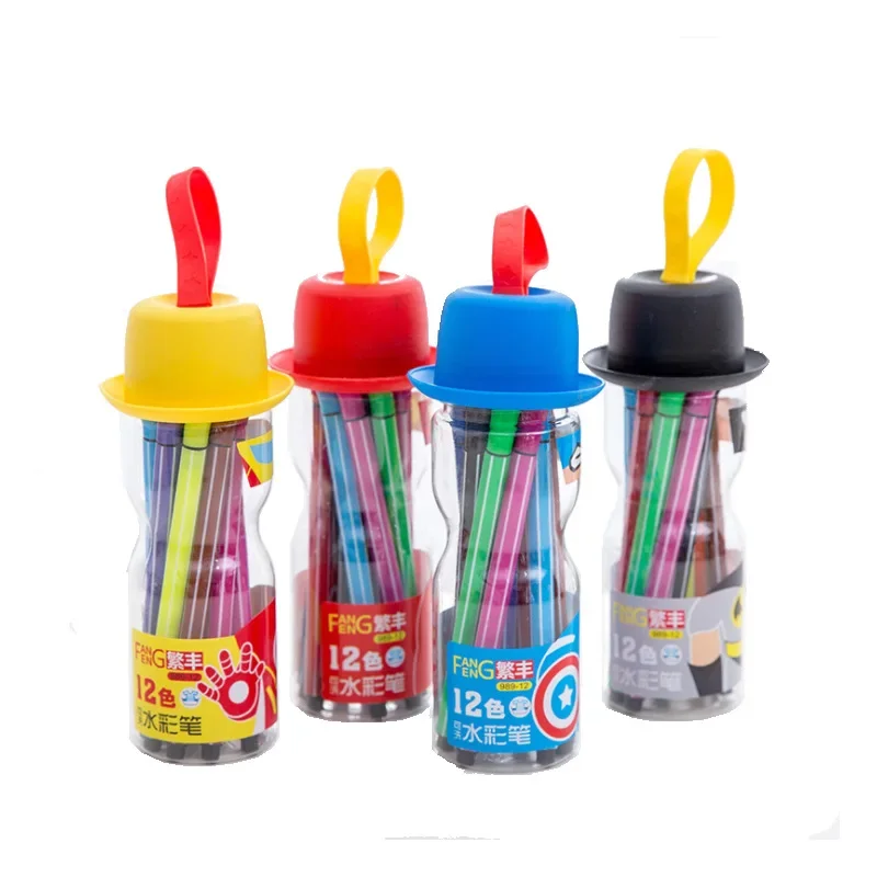 36PCS Stationery Cute Handsome Cool Watercolor Pen Korean Version Cartoon Brush Wholesale Washable Painting Pen
36PCS Stationery Cute Handsome Cool Watercolor Pen Korean Version Cartoon Brush Wholesale Washable Painting Pen