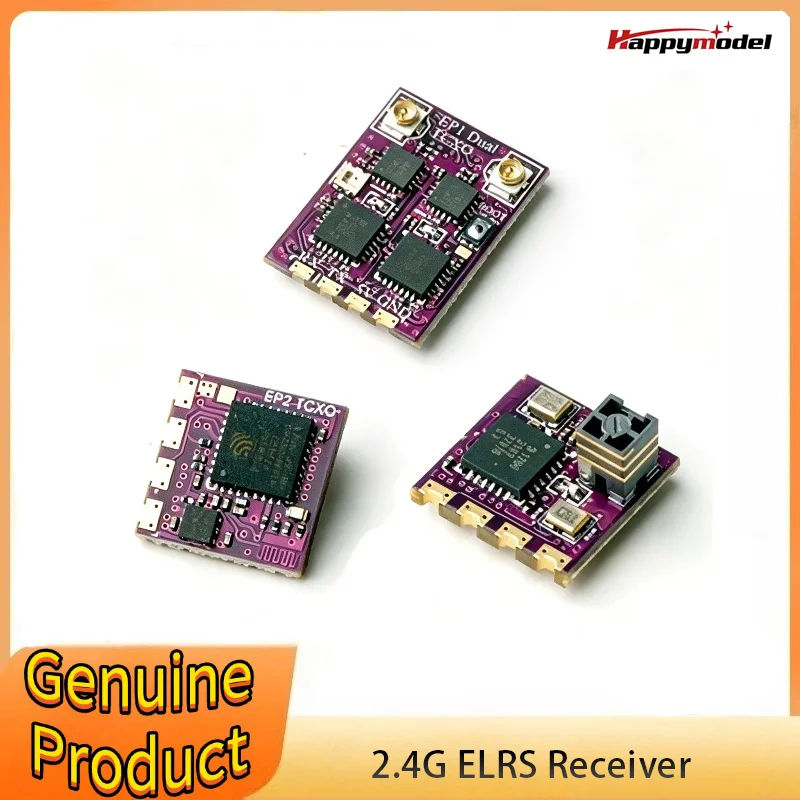 HappyModel 2.4G ELRS EP1 EP2 EP1 DUAL TCXO True Diversity Receiver with RF Amps for RC FPV Freestyle Long Range Drone Quadcopter
HappyModel 2.4G ELRS EP1 EP2 EP1 DUAL TCXO True Diversity Receiver with RF Amps for RC FPV Freestyle Long Range Drone Quadcopter
