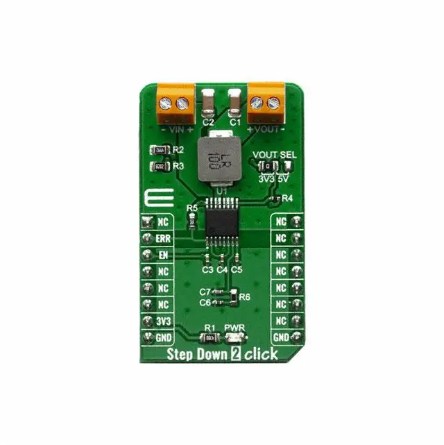 New MIKROE-3895 STEP DOWN 2 CLICK
New MIKROE-3895 STEP DOWN 2 CLICK