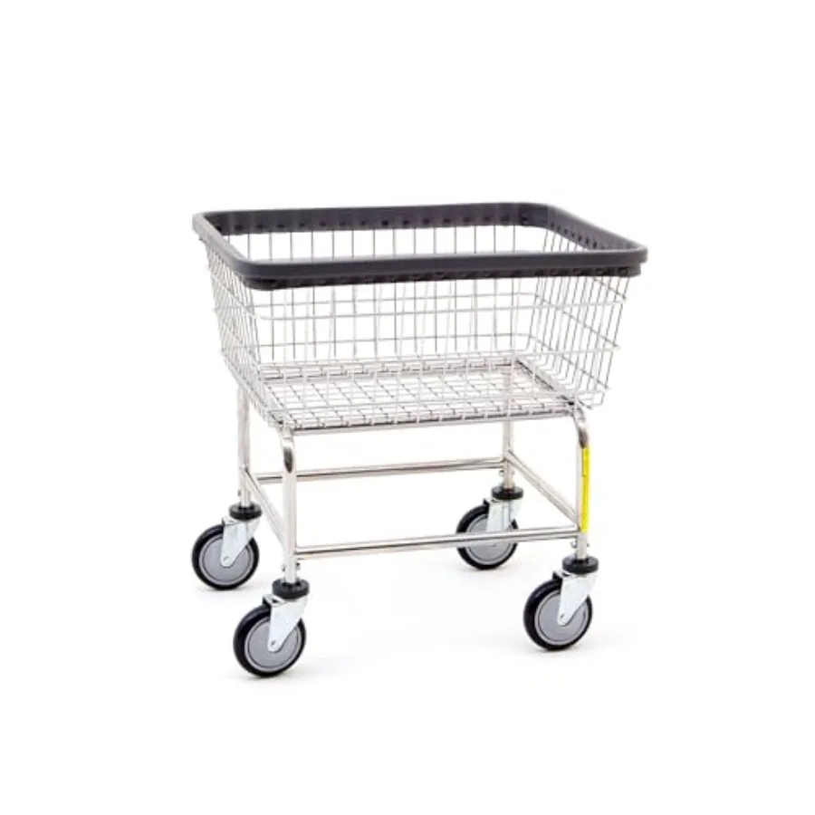 RandB Wire® 100E Heavy Duty Wire Laundry Cart 2.5 Bushel Steel Frame with Chrome Finish Commercial Laundry Basket Industrial Bu
RandB Wire® 100E Heavy Duty Wire Laundry Cart 2.5 Bushel Steel Frame with Chrome Finish Commercial Laundry Basket Industrial Bu
