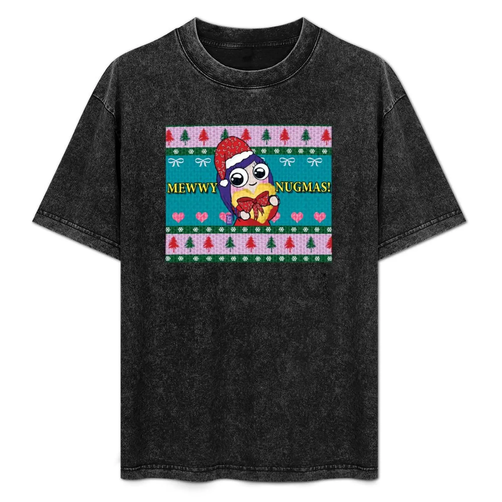 Mewwy Nugmas! T-Shirt Breathable Basic Cotton T-Shirt
Mewwy Nugmas! T-Shirt Breathable Basic Cotton T-Shirt