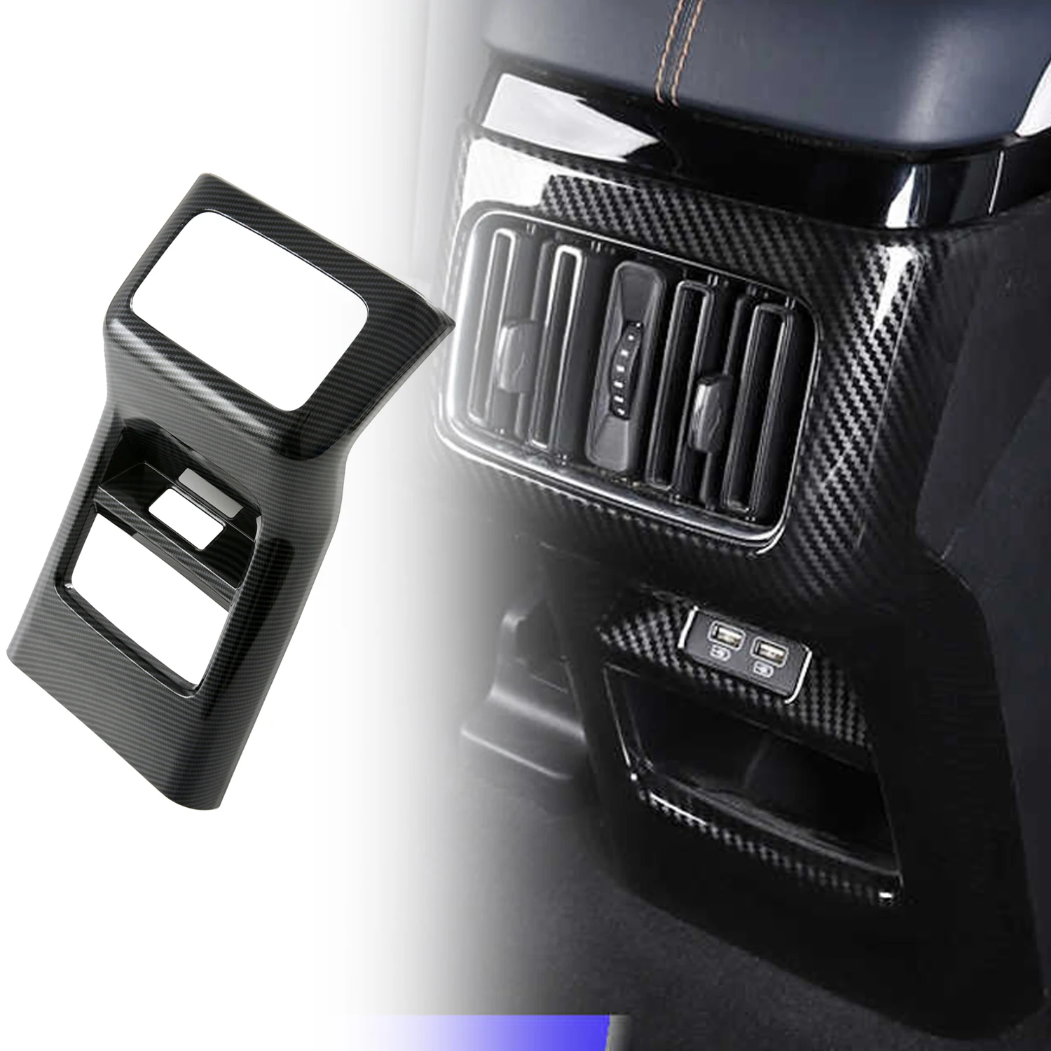 For BYD Song Plus DM-i EV / Sealion 6 / Seal U 2021-2025 Rear Console Center Air Conditioner Vent Outlet Frame Cover Trim 1pcs
For BYD Song Plus DM-i EV / Sealion 6 / Seal U 2021-2025 Rear Console Center Air Conditioner Vent Outlet Frame Cover Trim 1pcs