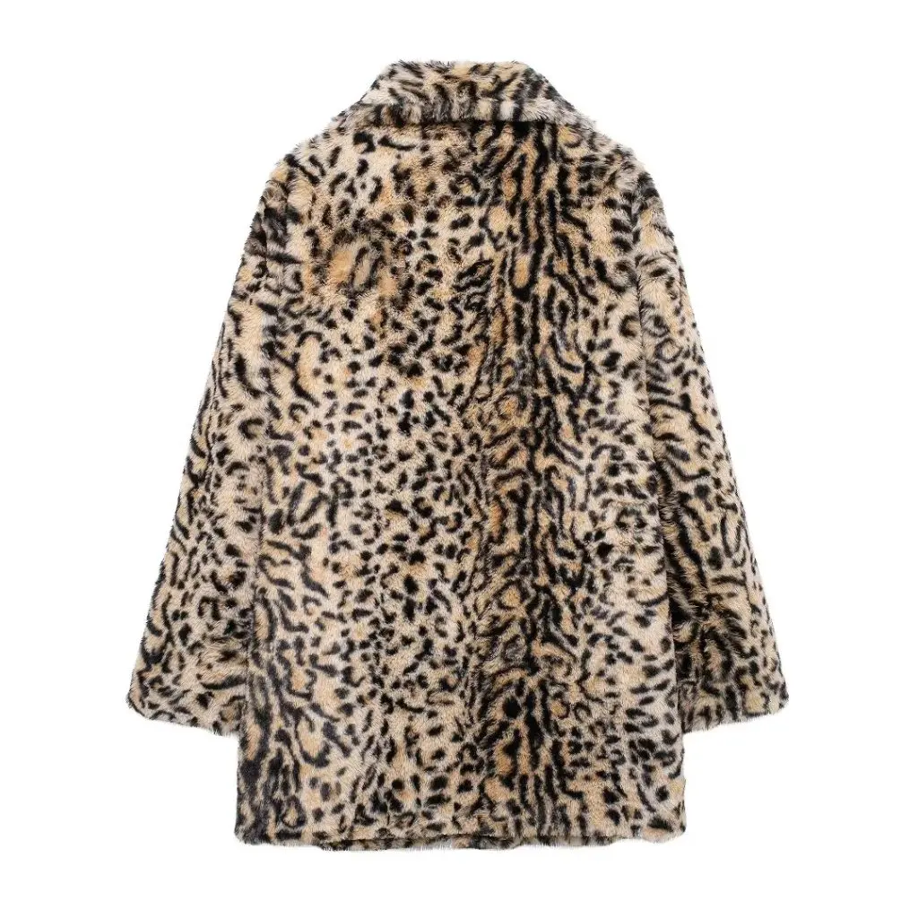 Women's European And American Style Mid-Length Lapel Fur Jacket Leopard Print Imitation Fur Wholesale Clothing
Women's European And American Style Mid-Length Lapel Fur Jacket Leopard Print Imitation Fur Wholesale Clothing