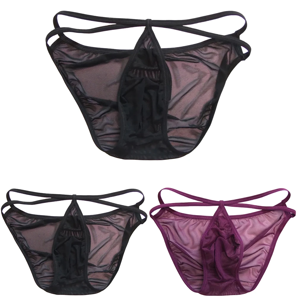Men Sexy Transparent Briefs Elastic Male Sexy Panties Gay Sissy Bulge Pouch Thin G-strings Thongs Sheer Underwear For Hot Man
Men Sexy Transparent Briefs Elastic Male Sexy Panties Gay Sissy Bulge Pouch Thin G-strings Thongs Sheer Underwear For Hot Man