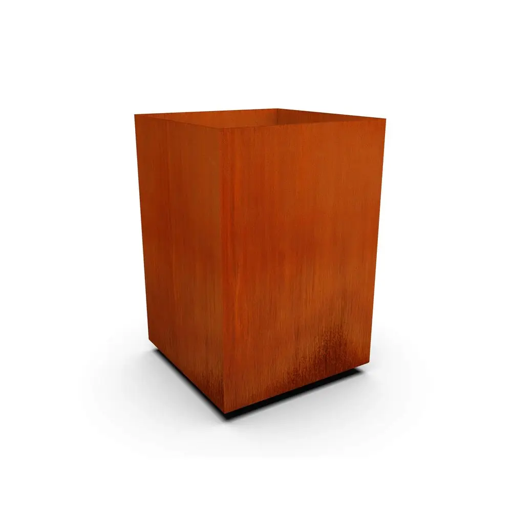 Corten Steel Planter Tall Cube Garden Box Metal Outdoor Heavy Duty Made in USA Fully Assembled Commercial Residential
Corten Steel Planter Tall Cube Garden Box Metal Outdoor Heavy Duty Made in USA Fully Assembled Commercial Residential