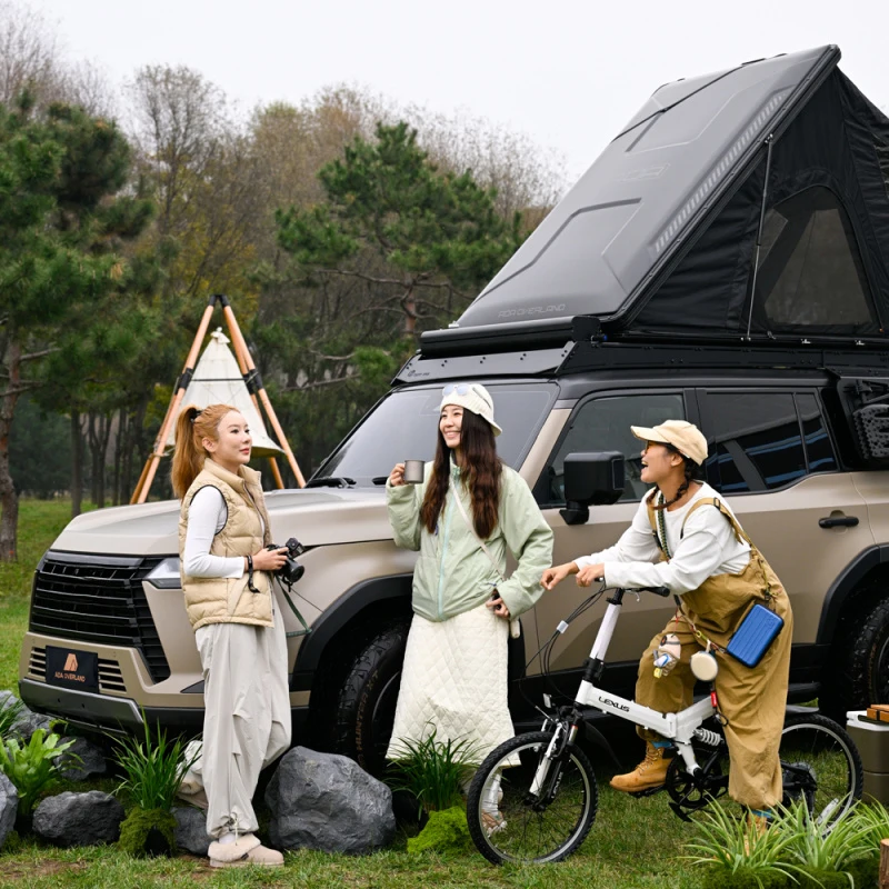 High Quality Factory Supply Triangle Hard Shell Rooftop Tent Waterproof Aluminum Model For C
High Quality Factory Supply Triangle Hard Shell Rooftop Tent Waterproof Aluminum Model For C