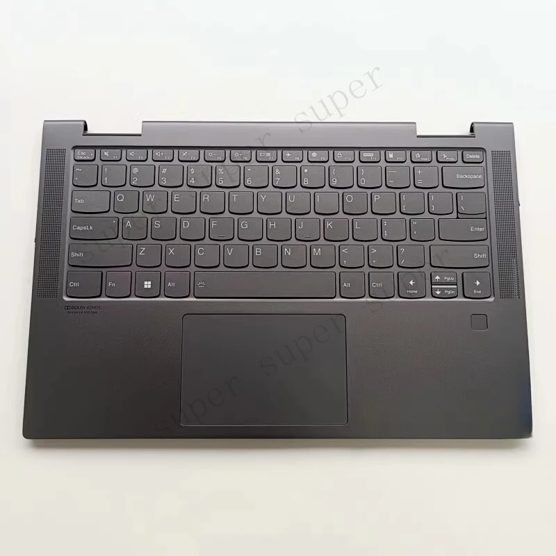 S+ New Lenovo Yoga 7 14ITL5 Palmrest Backlit Keyboard Touchpad Gray 5CB1A16224
S+ New Lenovo Yoga 7 14ITL5 Palmrest Backlit Keyboard Touchpad Gray 5CB1A16224