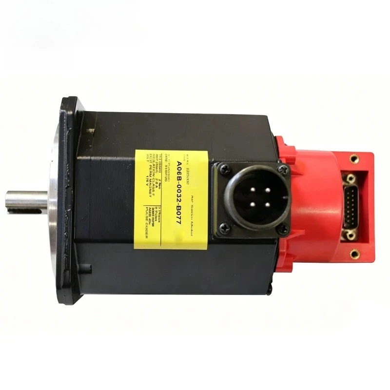New Original A06B-0032-B077 EPR Compliant CE Certified A06B-0032 Series AC Servo Motor PLC Module Stock in Warehouse
New Original A06B-0032-B077 EPR Compliant CE Certified A06B-0032 Series AC Servo Motor PLC Module Stock in Warehouse