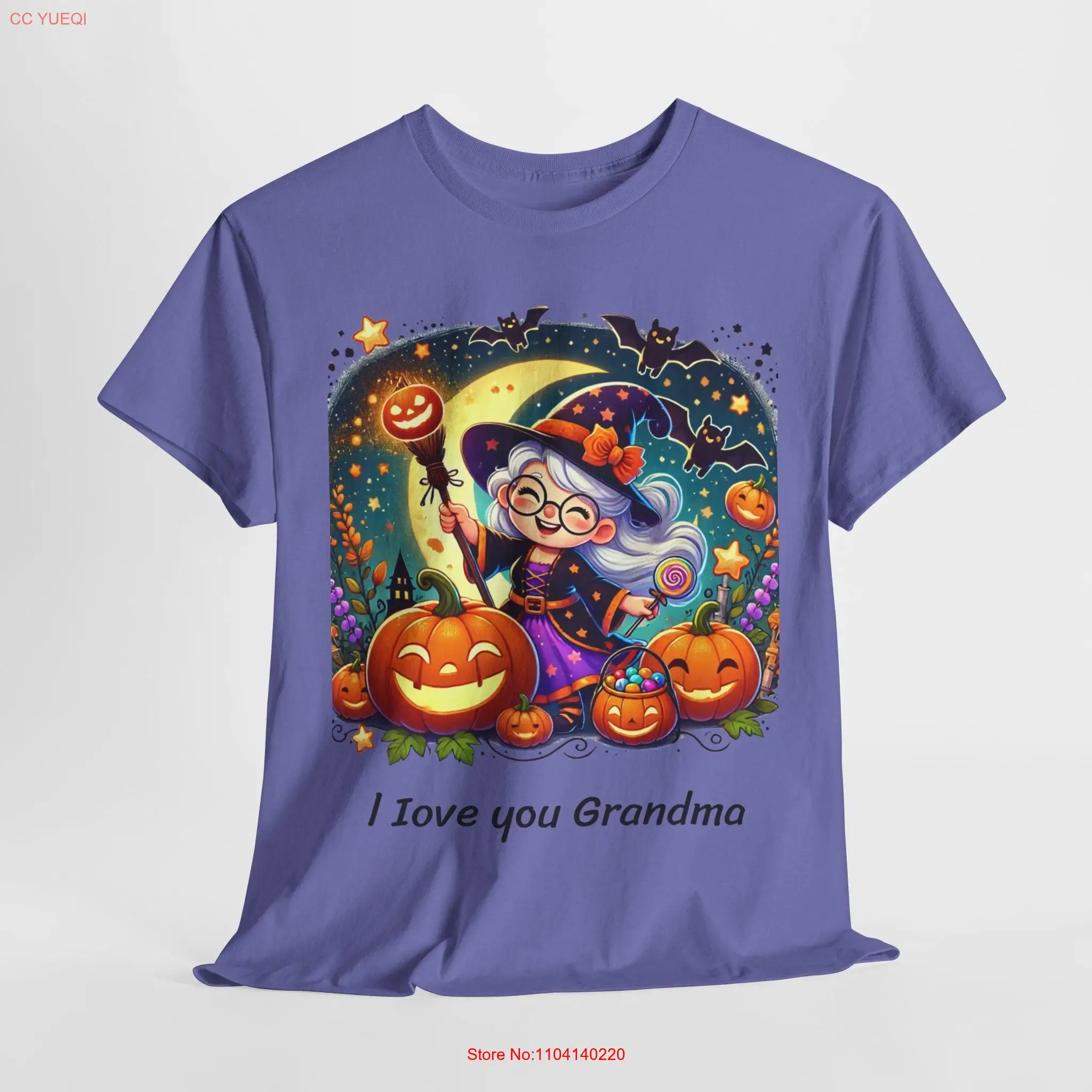 Волшебная футболка Halloween Fun I Love You с бабушкой и длинными или короткими рукавами
Волшебная футболка Halloween Fun I Love You с бабушкой и длинными или короткими рукавами