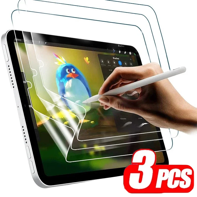 3pcs Screen Protector For iPad Pro 12.9 6th 5th 4th 3th 2th Gen PET Protective Film For iPad Pro 2022 2021 2020 2018 2017 2015
3pcs Screen Protector For iPad Pro 12.9 6th 5th 4th 3th 2th Gen PET Protective Film For iPad Pro 2022 2021 2020 2018 2017 2015