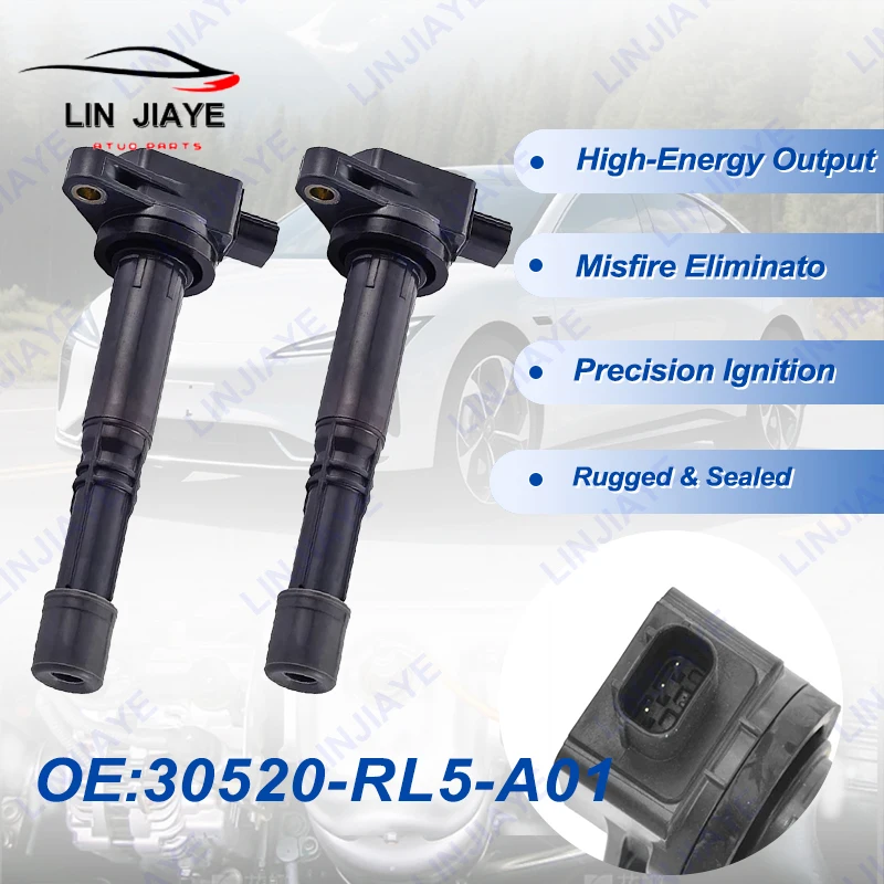 Высококачественная катушка зажигания OEM 30520-RL5-A01 для Honda Accord, Civic, CR-V, Crosstour, Acura ILX 2.4L L4 2008-2015 годов выпуска, UF602 30520RL5A07
Высококачественная катушка зажигания OEM 30520-RL5-A01 для Honda Accord, Civic, CR-V, Crosstour, Acura ILX 2.4L L4 2008-2015 годов выпуска, UF602 30520RL5A07