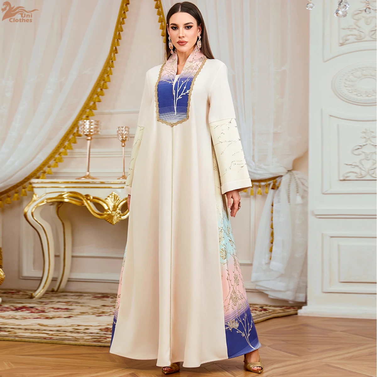 Zahraa 2026 New Fashion Muslim Women Floral Jacquard Long Dress Abaya Dubai Turkey Kaftan Islam Jalabiya Robe Party Gown Abayas
Zahraa 2026 New Fashion Muslim Women Floral Jacquard Long Dress Abaya Dubai Turkey Kaftan Islam Jalabiya Robe Party Gown Abayas