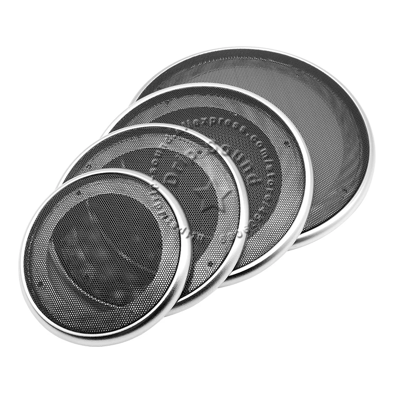 For 4"/5"/6.5"/8" Inch Speaker Conversion Net Cover High-grade Home Audio Decorative Circle Metal Mesh Grille Protection 19# 
For 4"/5"/6.5"/8" Inch Speaker Conversion Net Cover High-grade Home Audio Decorative Circle Metal Mesh Grille Protection 19#