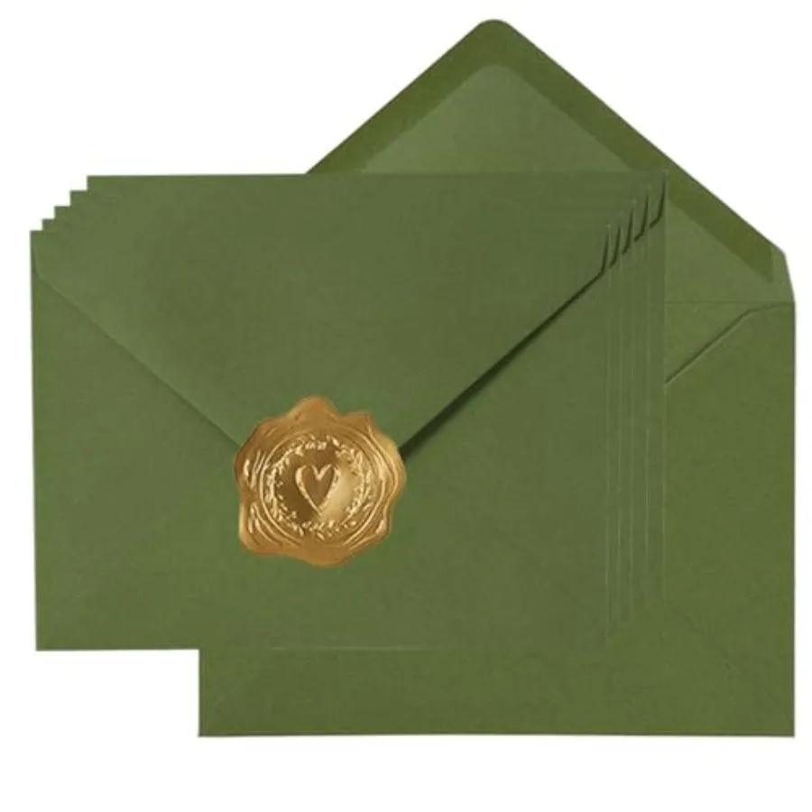100 Pieces A6 Envelopes 4x6 Envelopes for Greeting Cards, Birthday, Weddings, Baby Shower Invitation Cards 6 1/2 x 4 3/4 Inches
100 Pieces A6 Envelopes 4x6 Envelopes for Greeting Cards, Birthday, Weddings, Baby Shower Invitation Cards 6 1/2 x 4 3/4 Inches