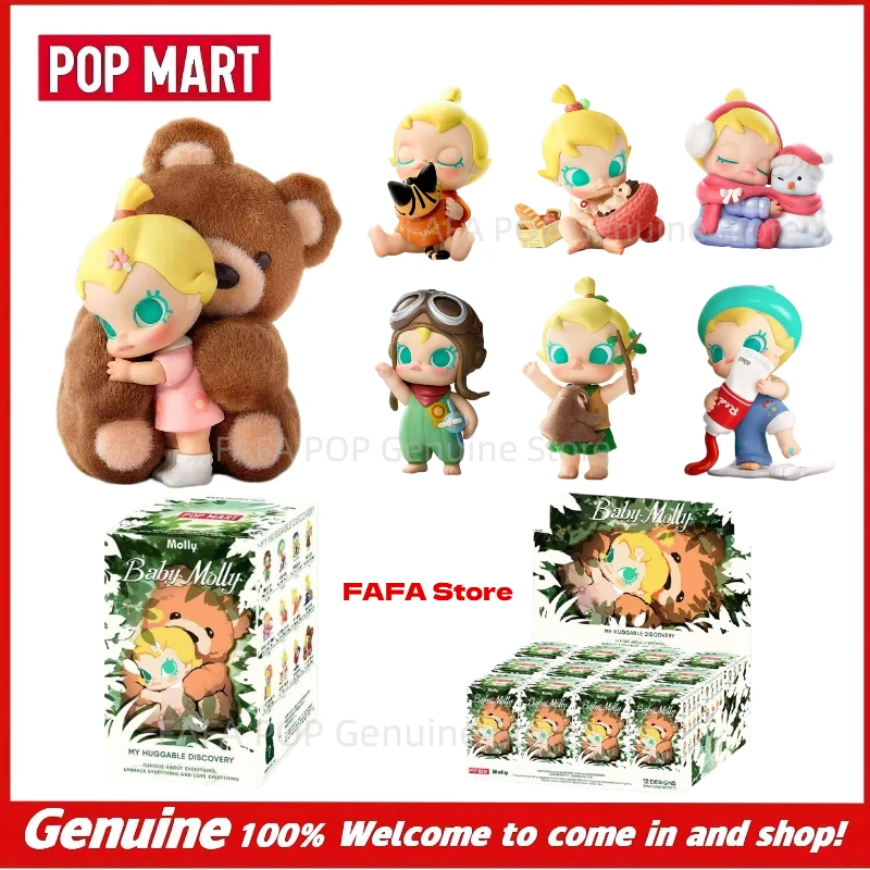 Genuine POPMART Baby Molly Blind Box Figure Hug Exploration Plan Series Cute Desktop Ornament Collectible Toy Gift For Collector
Genuine POPMART Baby Molly Blind Box Figure Hug Exploration Plan Series Cute Desktop Ornament Collectible Toy Gift For Collector