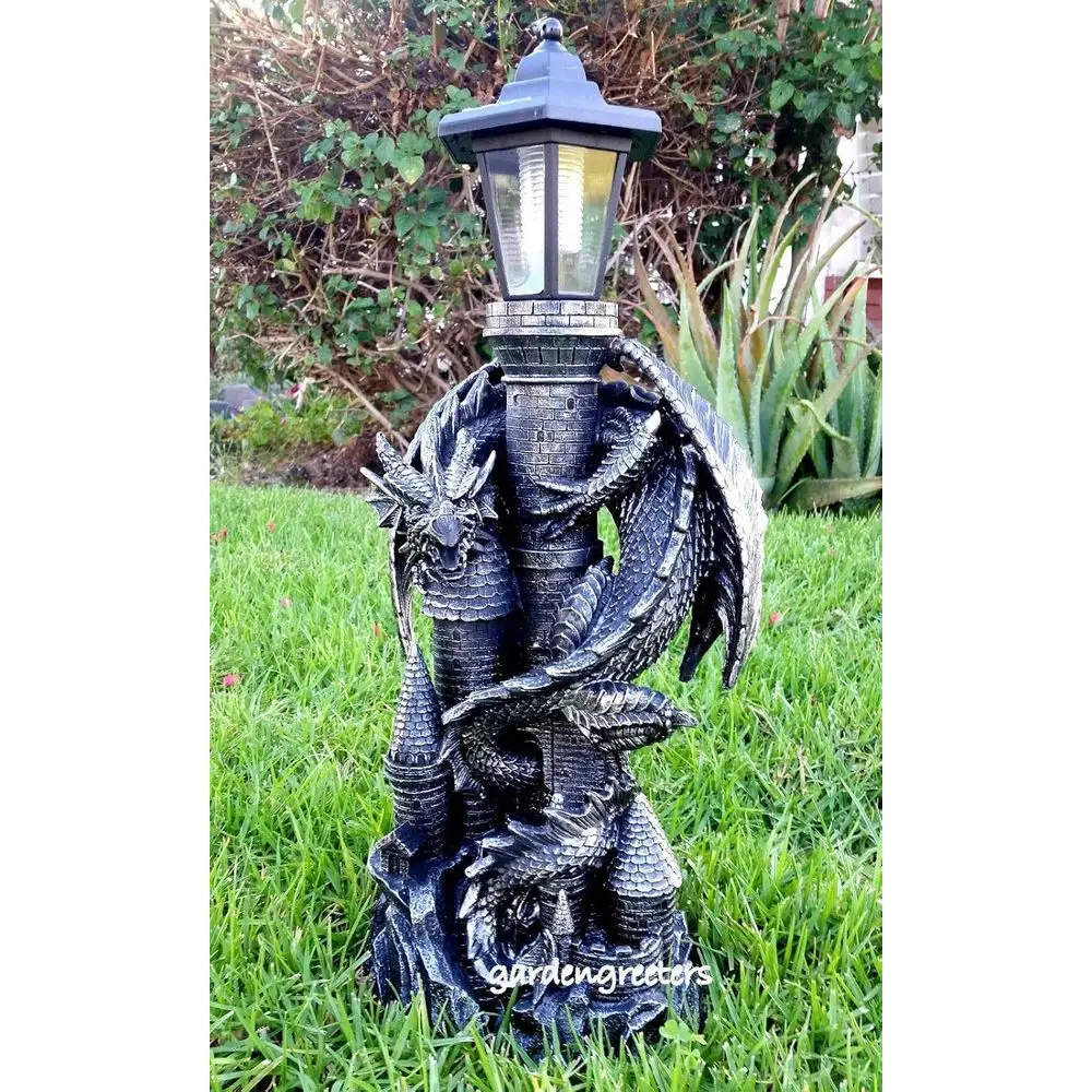 Dragon with r Light Statue r Dragon Lantern igurine-
Dragon with r Light Statue r Dragon Lantern igurine-
