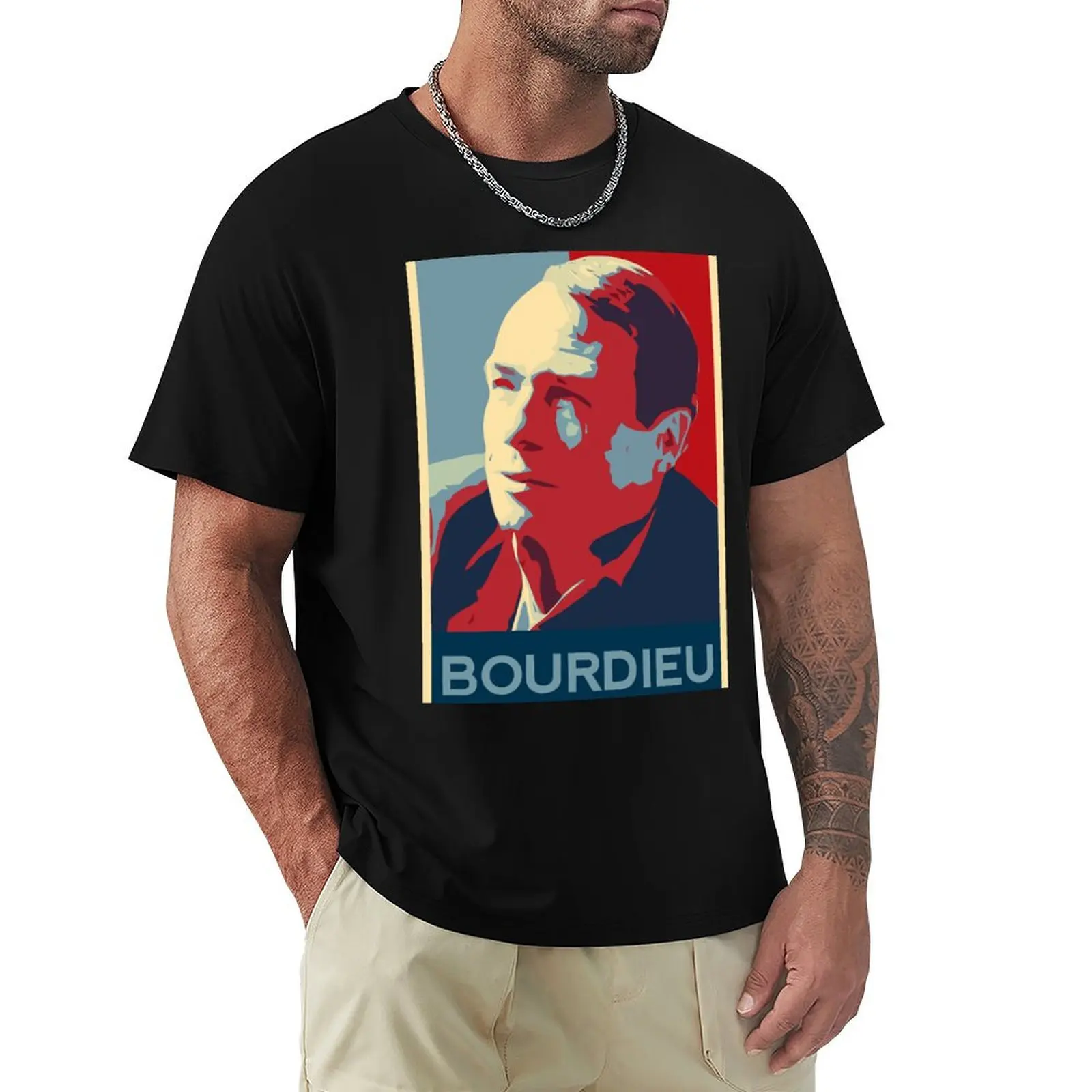 Pierre Bourdieu poster T-Shirt graphics basketball graphic tees plus size men clothing
Pierre Bourdieu poster T-Shirt graphics basketball graphic tees plus size men clothing