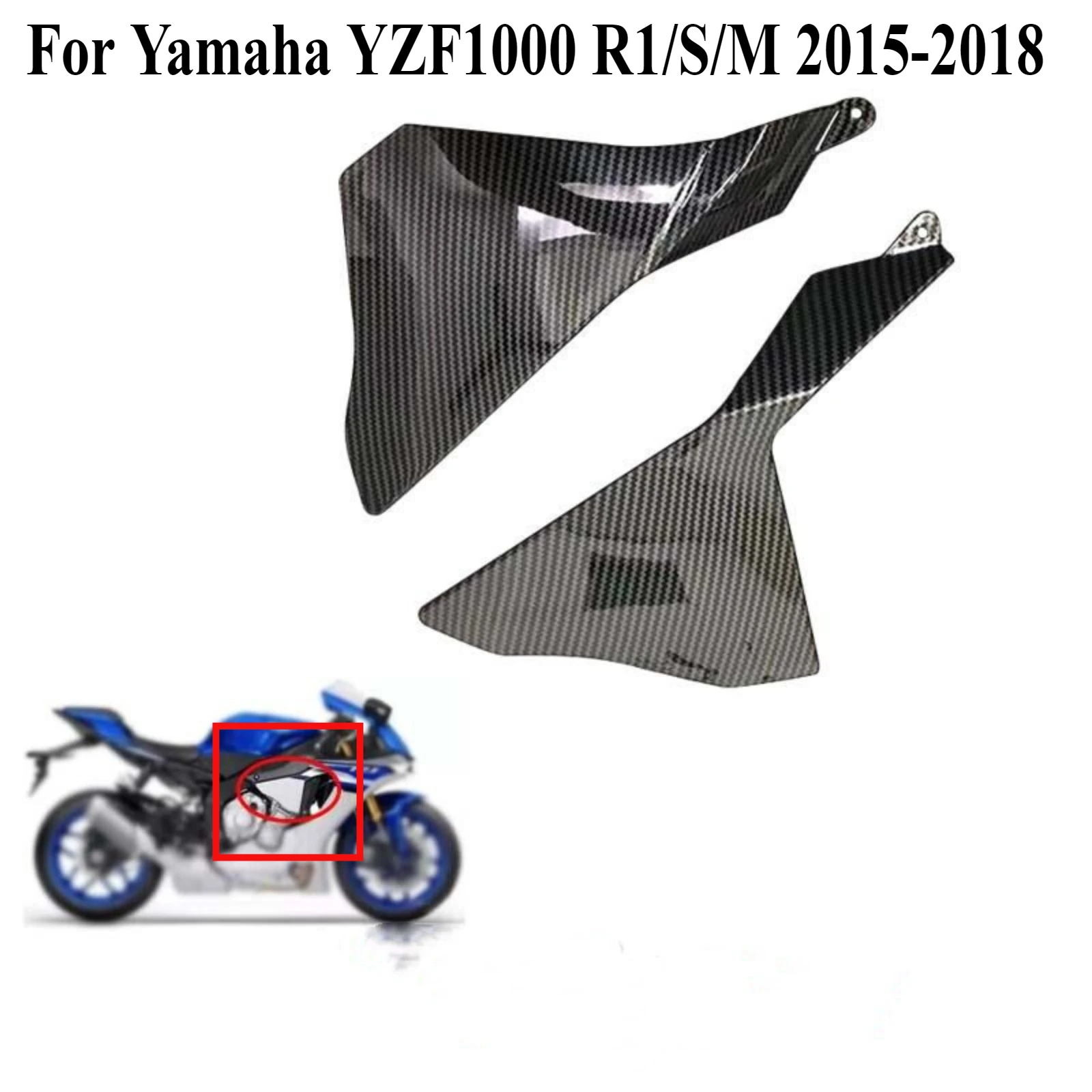 For Yamaha YZF1000 R1/S/M 2015-2018 Side Cover Fairing Panel Decoration Fit Body Cowl Trim Panel Replacement Decor Accessories
For Yamaha YZF1000 R1/S/M 2015-2018 Side Cover Fairing Panel Decoration Fit Body Cowl Trim Panel Replacement Decor Accessories