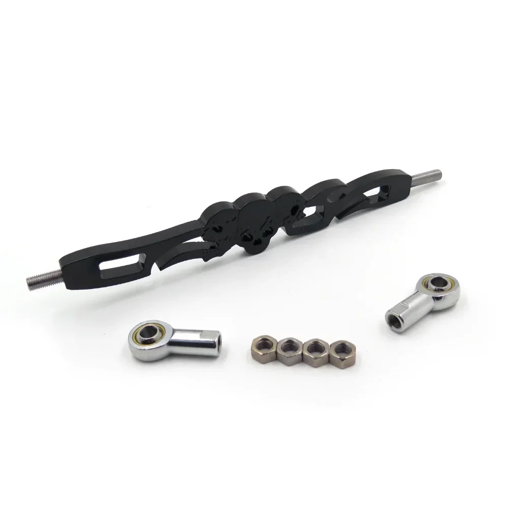 Motorcycle Skull Shift Linkage For 1985 & Up Harley-Davidson Softail FXDWG Dyna Wide Glide FLHR BLACK
Motorcycle Skull Shift Linkage For 1985 & Up Harley-Davidson Softail FXDWG Dyna Wide Glide FLHR BLACK