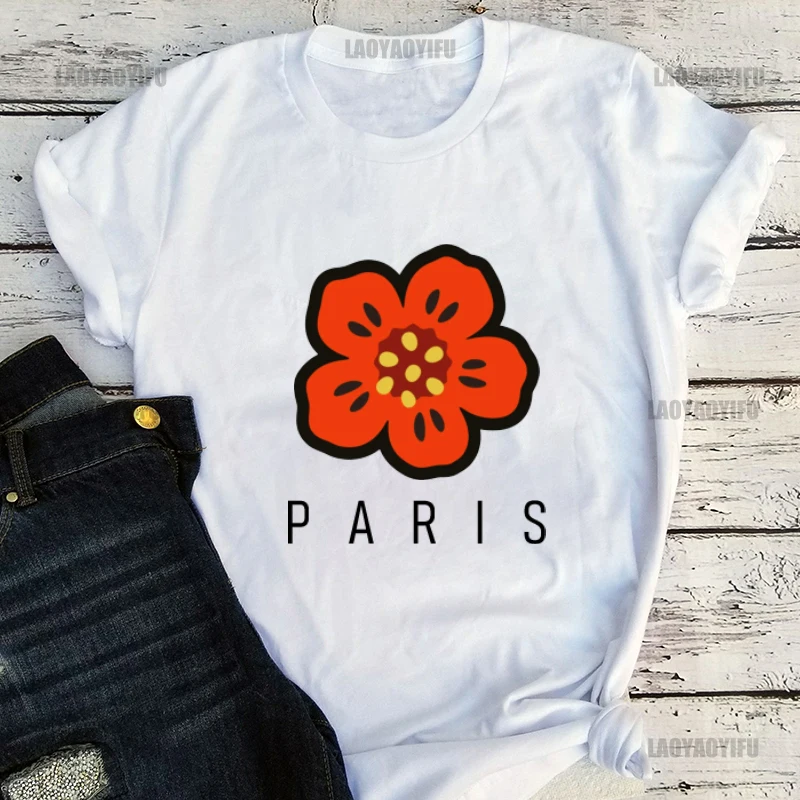2024 Luxury Paris Flower for Men's T-shirt Cotton High Quality Creativity Printing Summer Tees Brand Tops Unisex
2024 Luxury Paris Flower for Men's T-shirt Cotton High Quality Creativity Printing Summer Tees Brand Tops Unisex