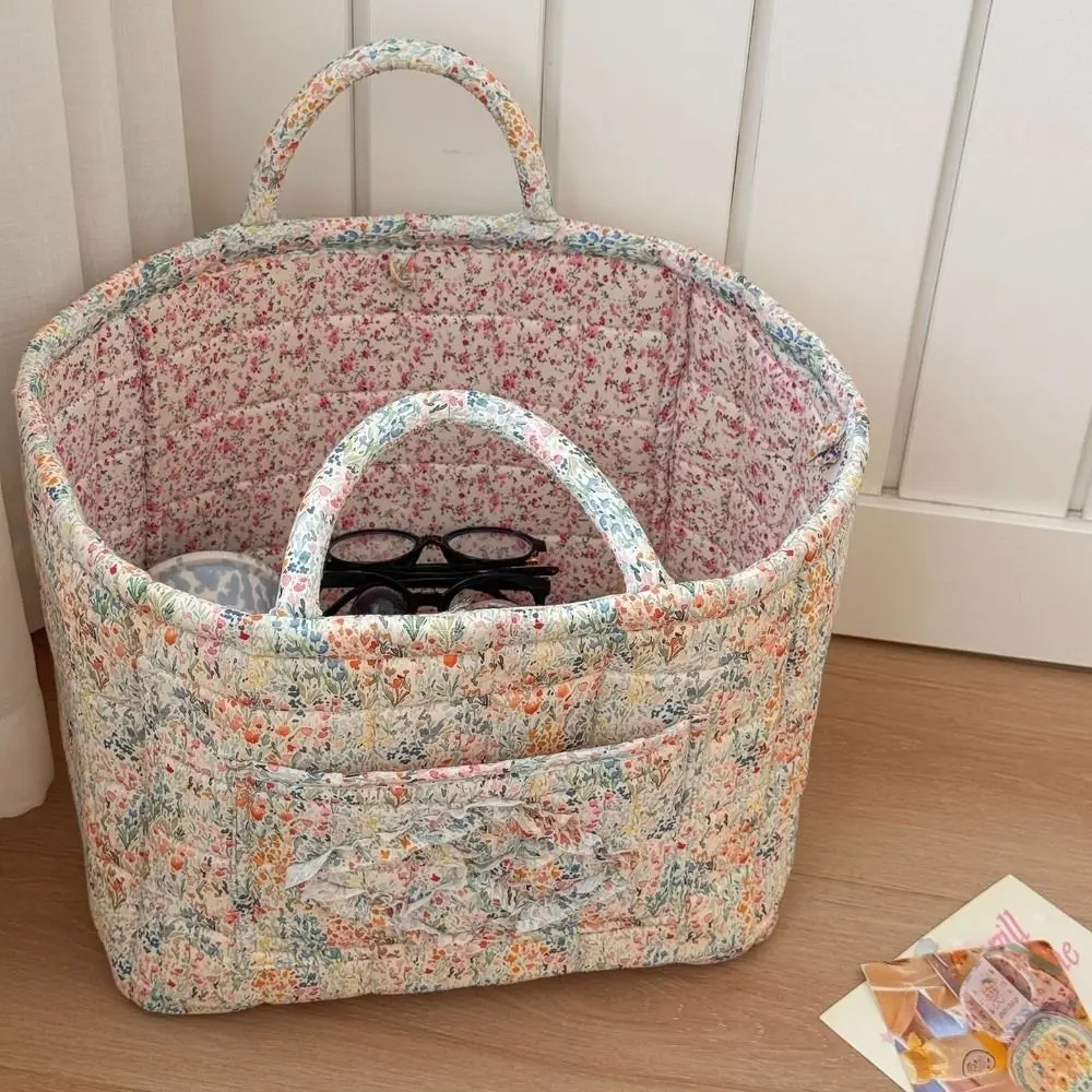 Pastoral Style Fabric Storage Baskets INS Stackable Foldable Laundry Hampers Organizing Frame Sweet Floral
Pastoral Style Fabric Storage Baskets INS Stackable Foldable Laundry Hampers Organizing Frame Sweet Floral
