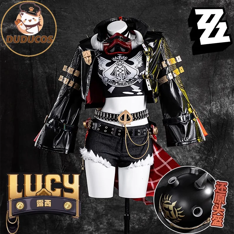 DUDU SR Game Zenless Zone Zero Lucy Косплей Костюм Парик Маска Шлем Униформа Luciana Auxesis Theodoro de Monte Детский костюм на Хэллоуин
DUDU SR Game Zenless Zone Zero Lucy Косплей Костюм Парик Маска Шлем Униформа Luciana Auxesis Theodoro de Monte Детский костюм на Хэллоуин