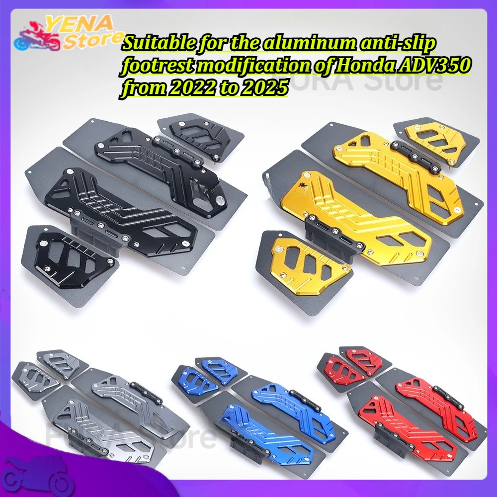 The motorcycle footrest is suitable for the aluminum anti-slip footrest modification of Honda ADV350 from 2022 to 2025.
The motorcycle footrest is suitable for the aluminum anti-slip footrest modification of Honda ADV350 from 2022 to 2025.