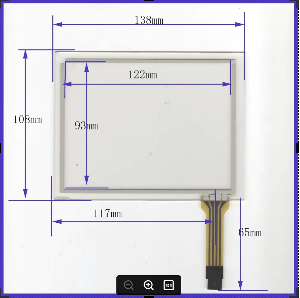 3PCS/Lot for VT515W 138mm*108mm on display TR4-057F-19 compatoble UN UG NEW Touch Screen 5.7inch glass 138*108commercial use
3PCS/Lot for VT515W 138mm*108mm on display TR4-057F-19 compatoble UN UG NEW Touch Screen 5.7inch glass 138*108commercial use